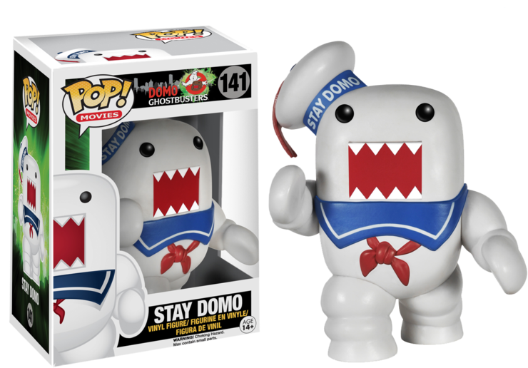 Stay Puft Domo Pop Vinyl Figure - Domo Funko Pop Clipart (768x556), Png Download