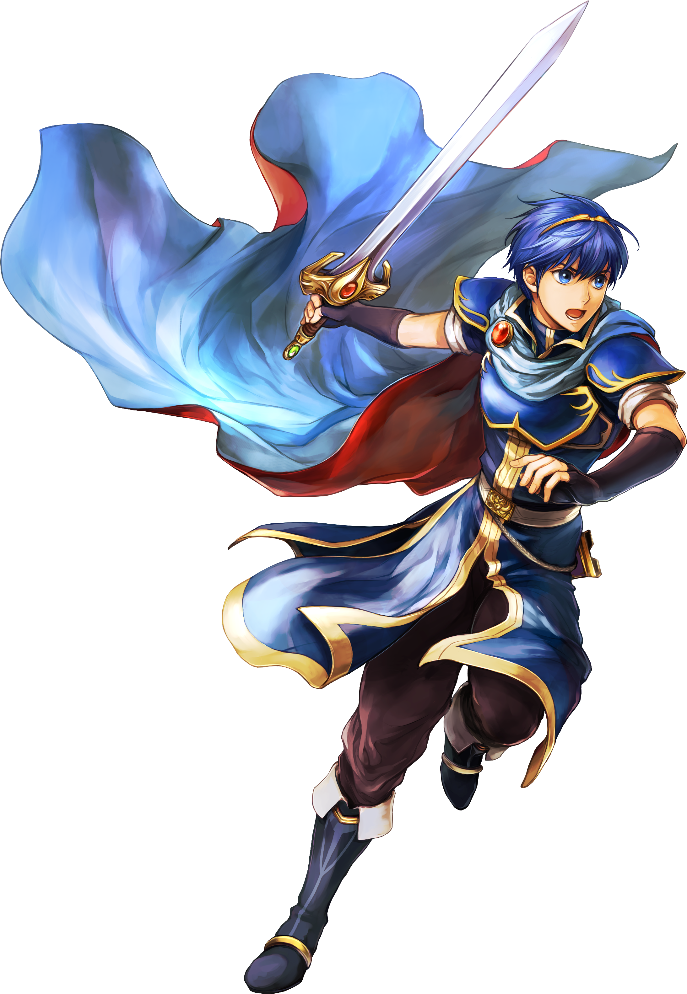 Danbooru - Marth Fire Emblem Heroes Clipart (2188x3168), Png Download