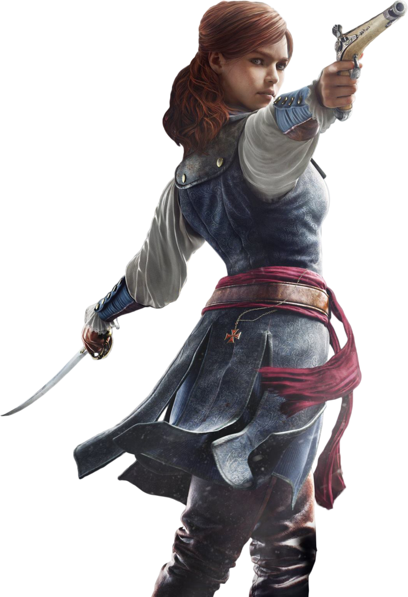 Assassins Creed Unity Png Photos - Assassin's Creed Unity Elise Png Clipart (800x1170), Png Download