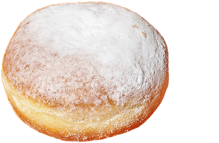 Donut, Berlin, Dessert, Pastries - Berliner Png Clipart (960x719), Png Download