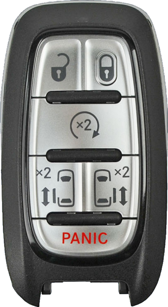 Image - 2019 Chrysler Pacifica Keys Clipart (550x1004), Png Download