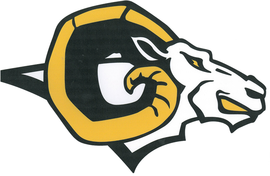 Green Mountain Rams - Green Mountain Rams Logo Clipart (895x583), Png Download