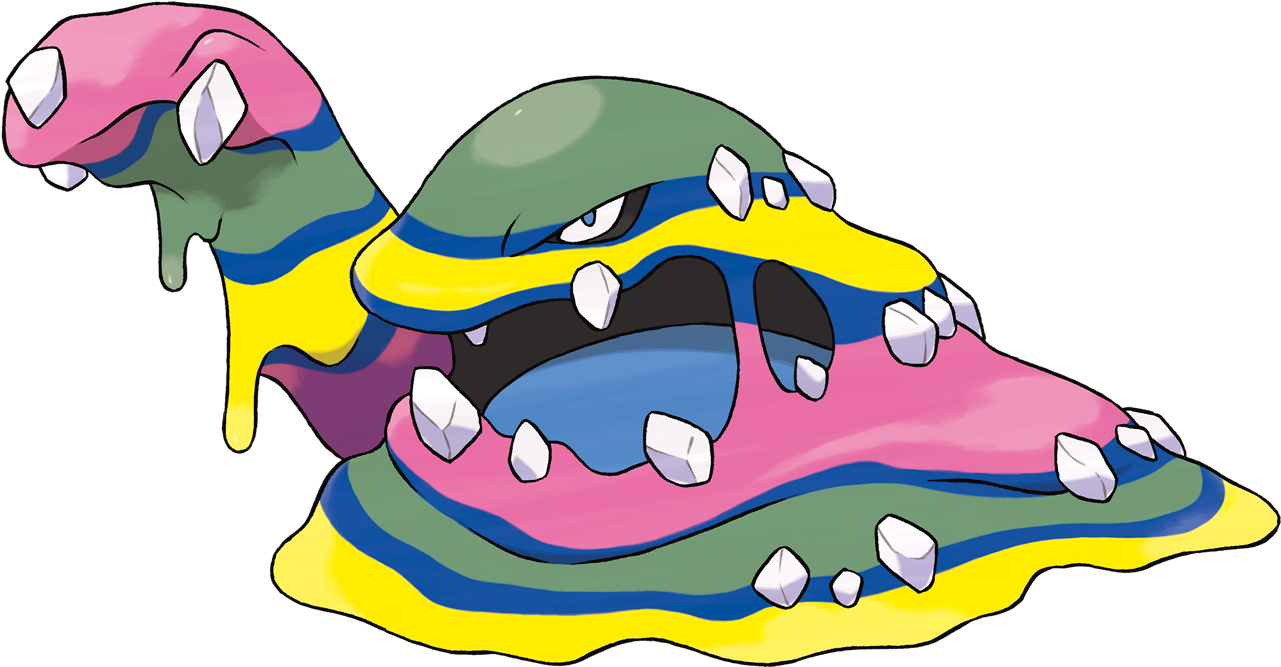 Image Result For Alolan Muk Png - Pokemon Muk Forma Alola Clipart (1280x690), Png Download