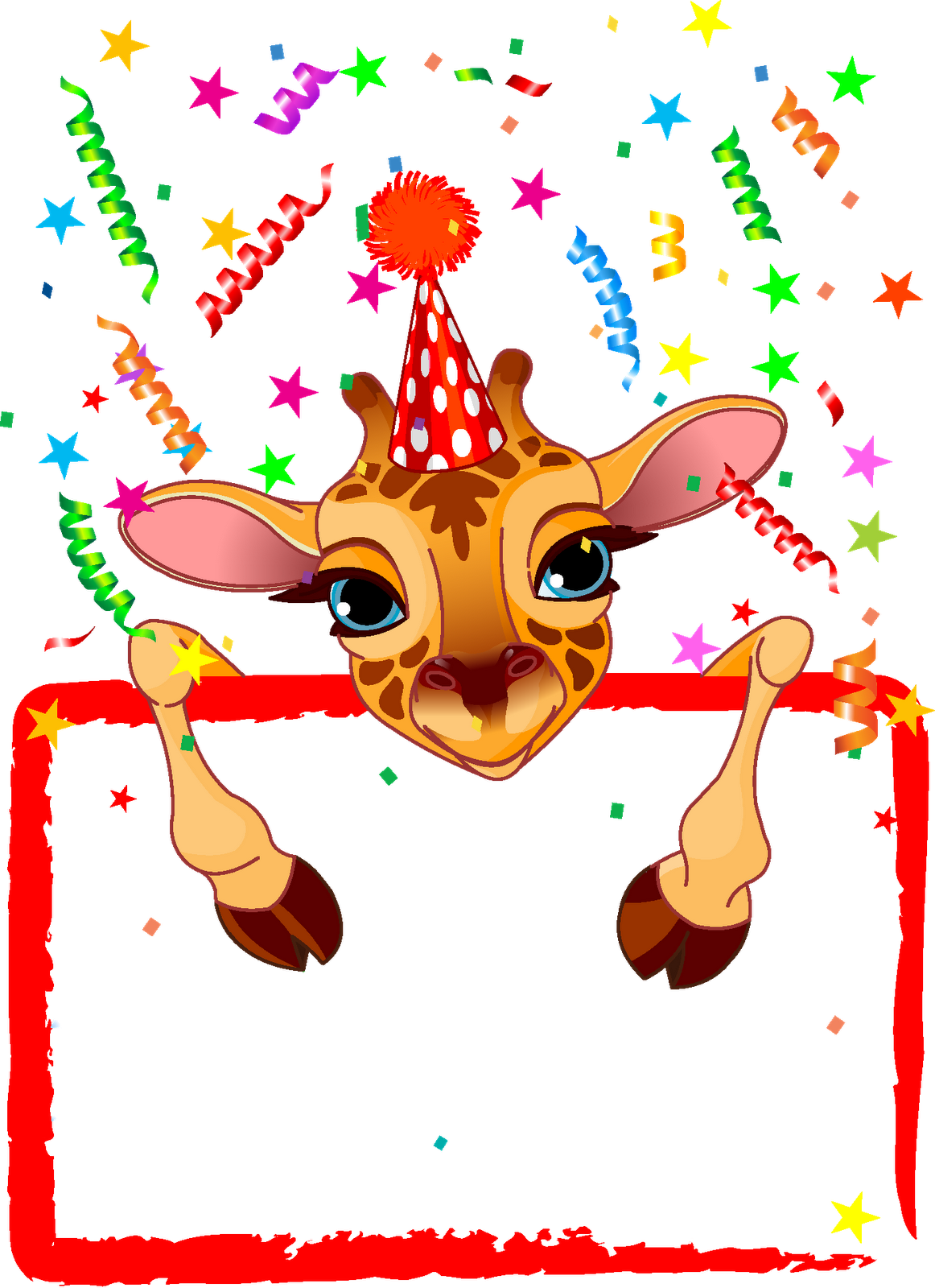 Marcos Gratis Para Fotos - Birthday Clipart (1162x1600), Png Download