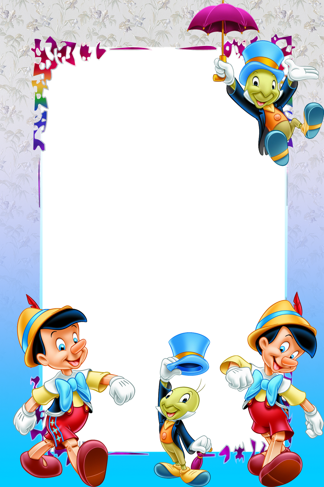 Marcos Gratis Para Fotos Nuevos Marcos Png Gratis Marcos - Pinocchio Frame Clipart (1066x1600), Png Download