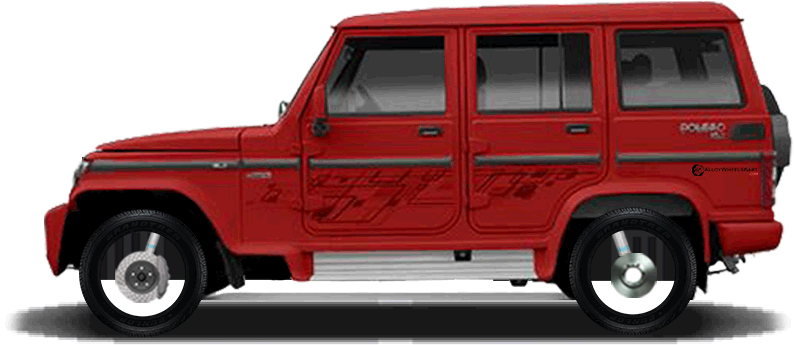 M&m Ltd - Mahindra Bolero Black Colour Clipart (988x350), Png Download