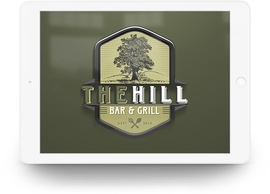 The Hill Bar & Grill Is Voted The Best Sports Bar In - Emblem Clipart (1049x657), Png Download