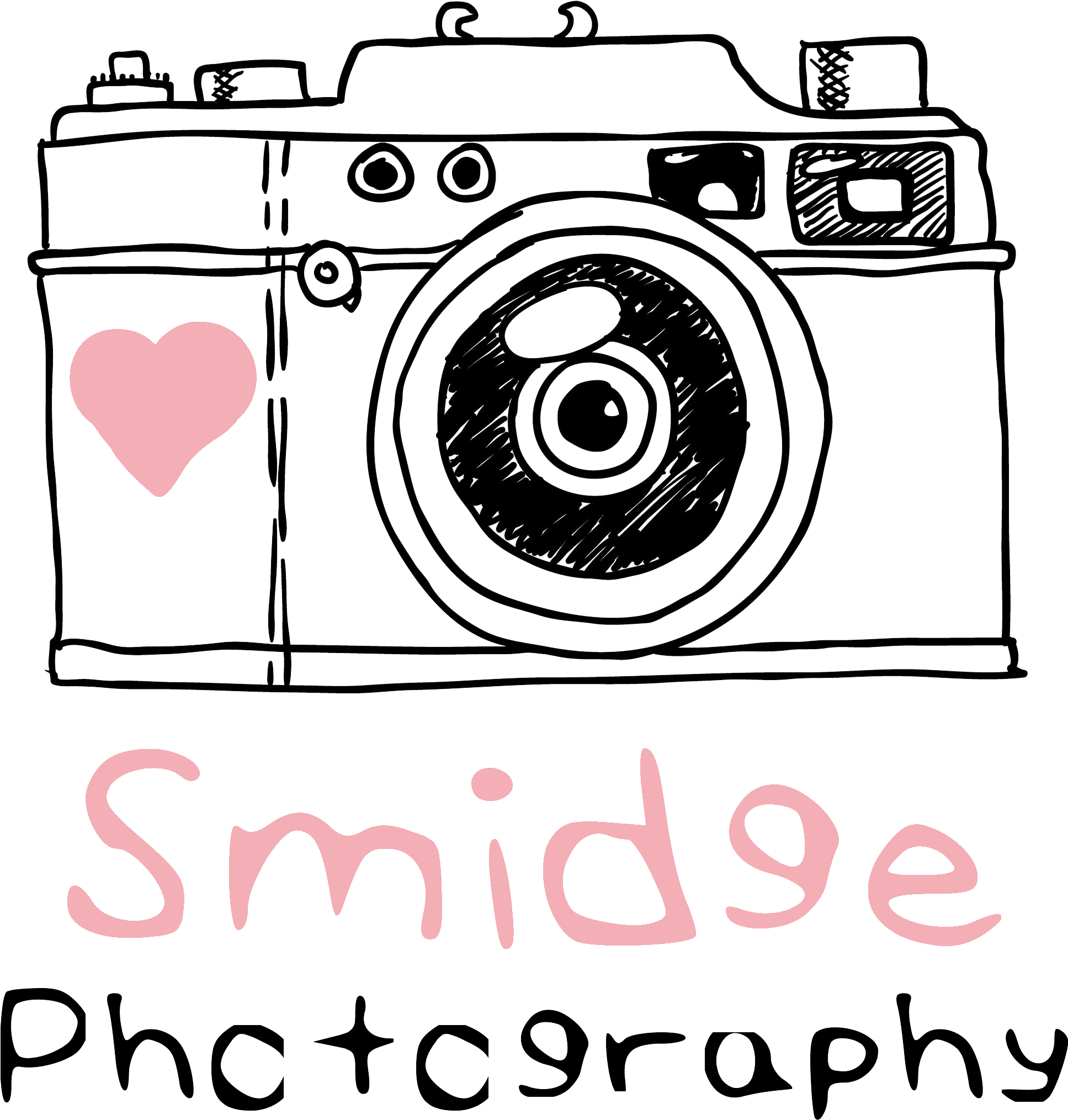 Logo Design - Simple Sketch Of A Camera Clipart (2232x2232), Png Download