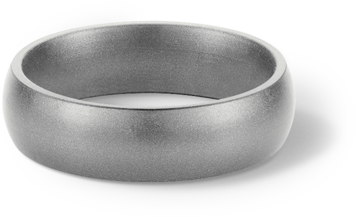 Women's Saferingz Silicone Wedding Ring 6mm Made Clipart (1000x1000), Png Download