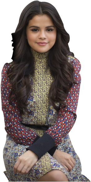 Black Girl Png - Selena Gomez Png Clipart (528x631), Png Download