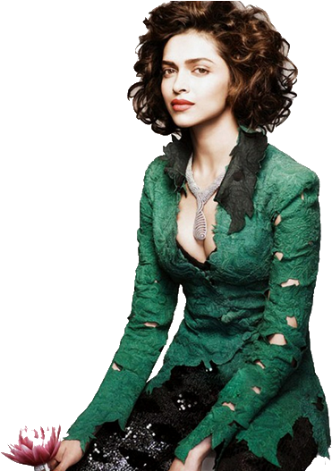 Bollywood Png - Deepika In Short Hair Clipart (706x526), Png Download