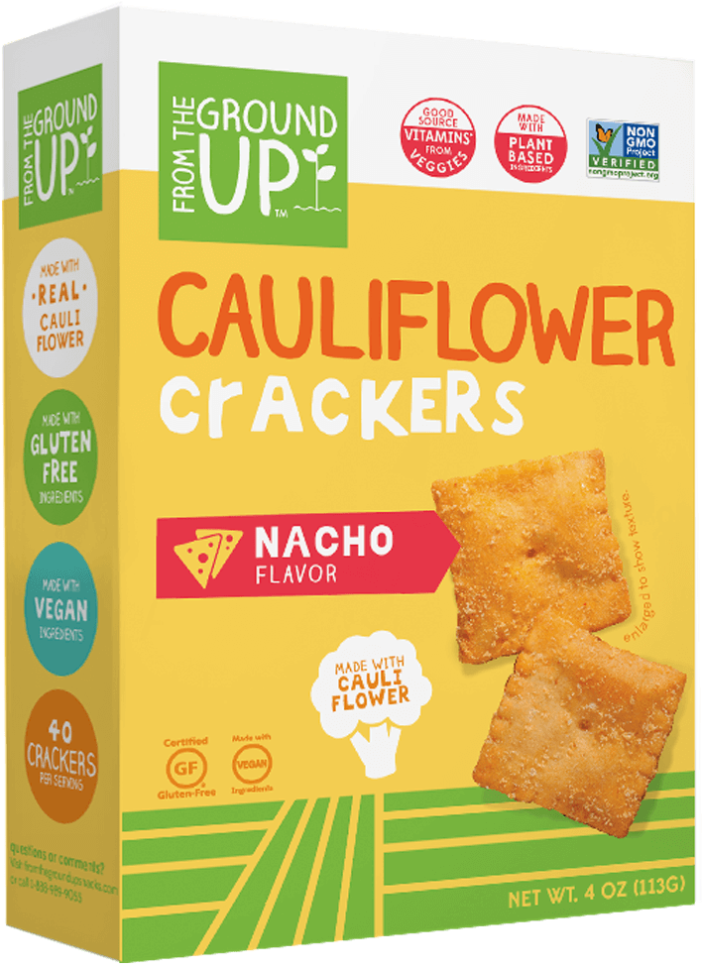 More Than Just Riced Cauliflower And Cauliflower-based - Ground Up Cauliflower Crackers Clipart (704x1024), Png Download