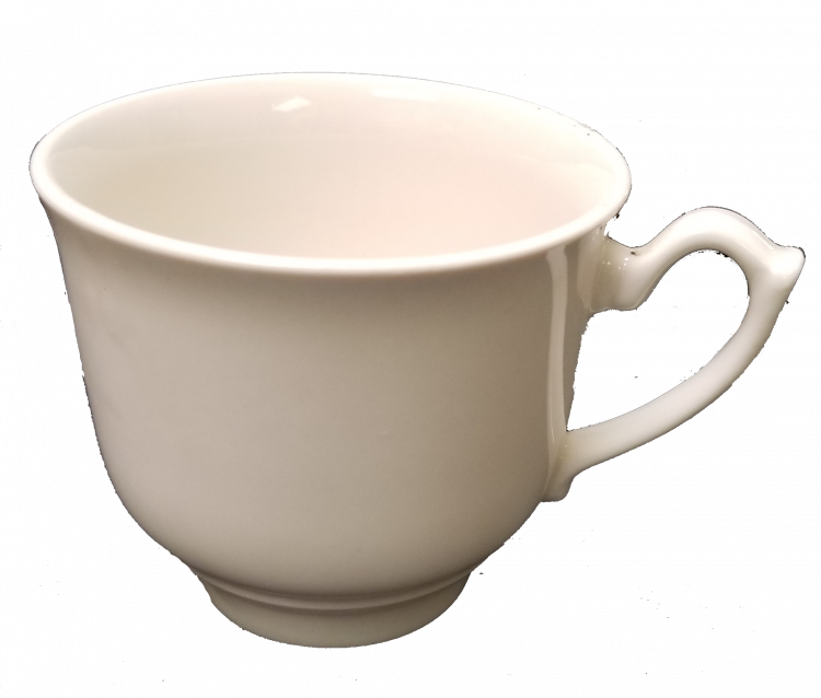 China Coffee Cup Short Fancy Handle - Cup Clipart (750x638), Png Download
