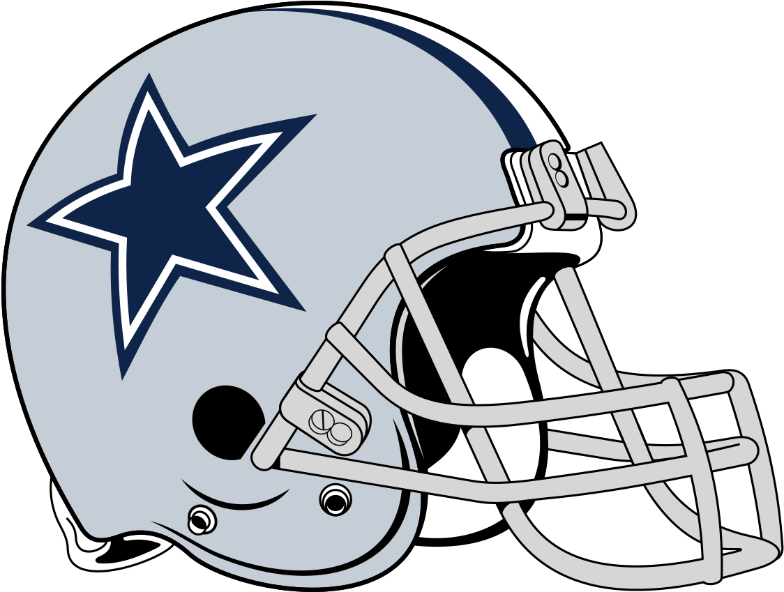 Dallas Cowboys Logo - Dallas Cowboys Helmet Png Clipart (1280x992), Png Download