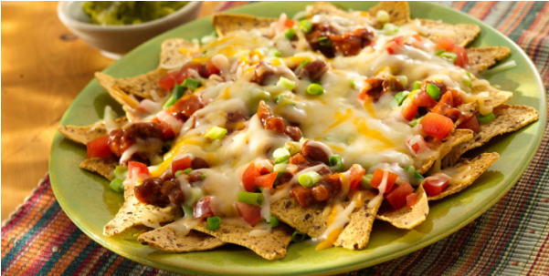 Cheese Nachos - Food Clipart (600x600), Png Download