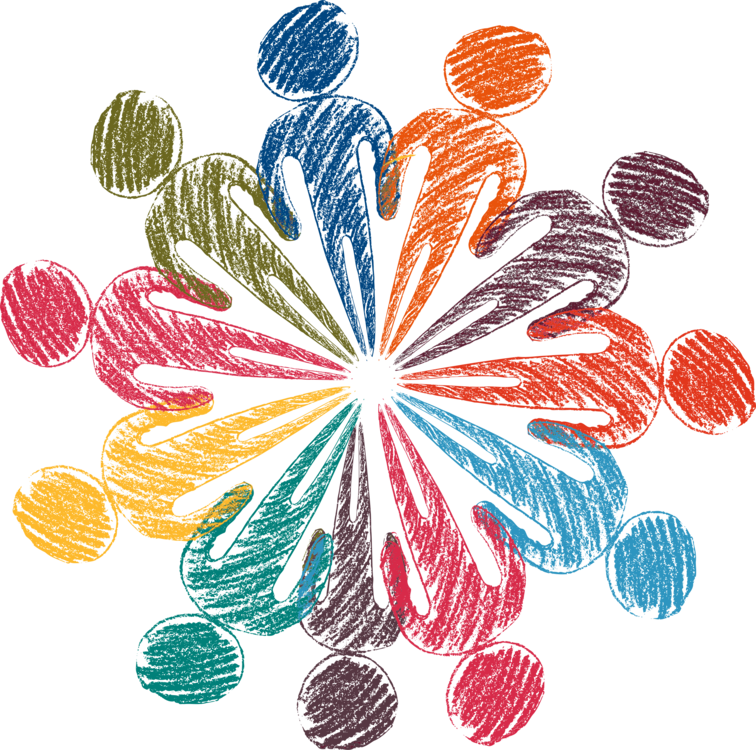 Brotherhood Clipart Holding Hands - Social Economy - Png Download (756x750), Png Download