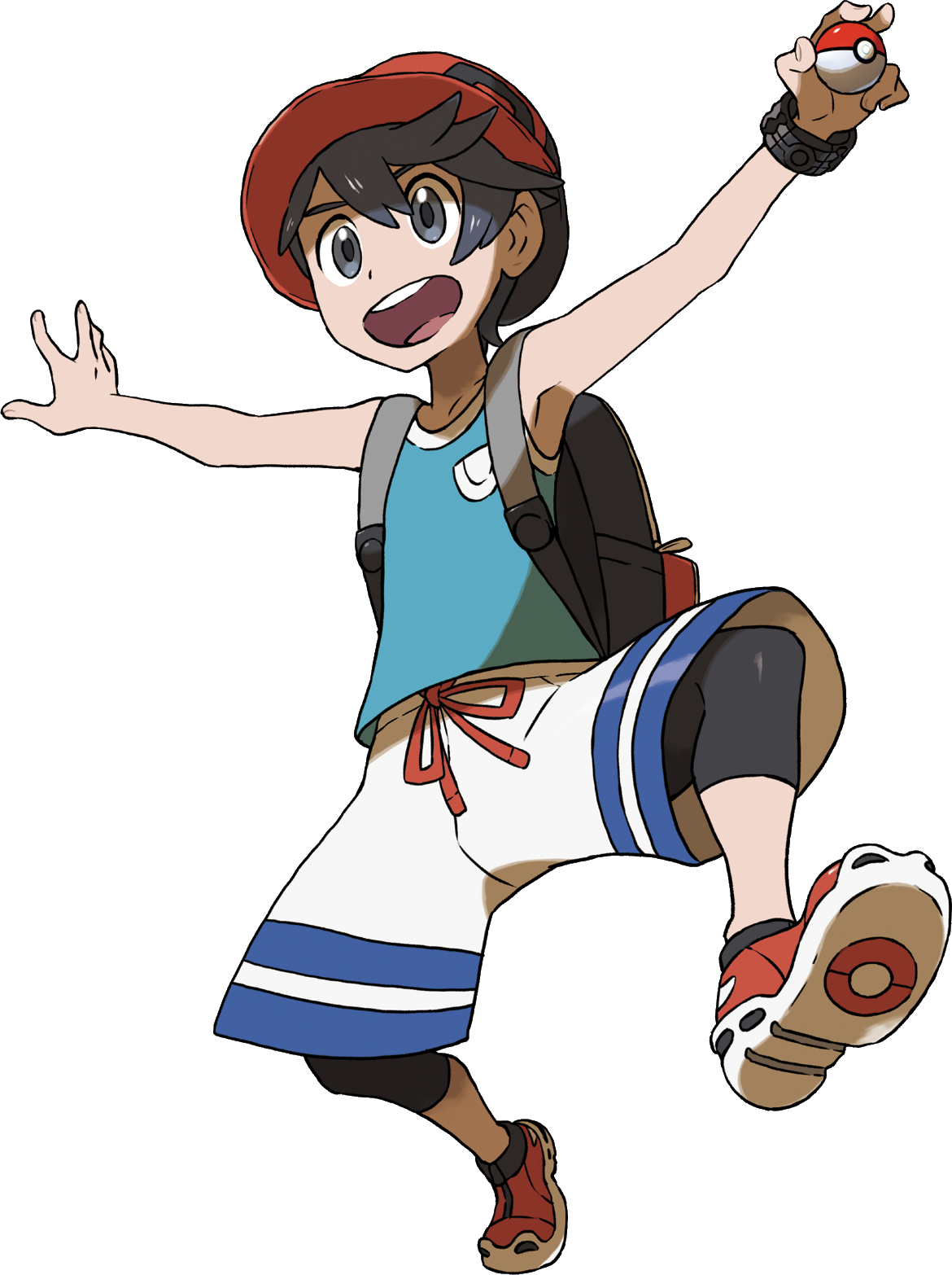 Elio - Pokemon Ultra Sun Sun Clipart (1170x1566), Png Download