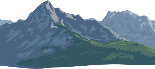 Ridge Clipart Mountain Range - Summit - Png Download (640x480), Png Download