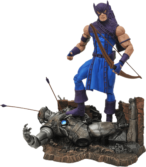 Hawkeye Marvel Select Action Figure - Marvel Select Hawkeye Clipart (600x600), Png Download