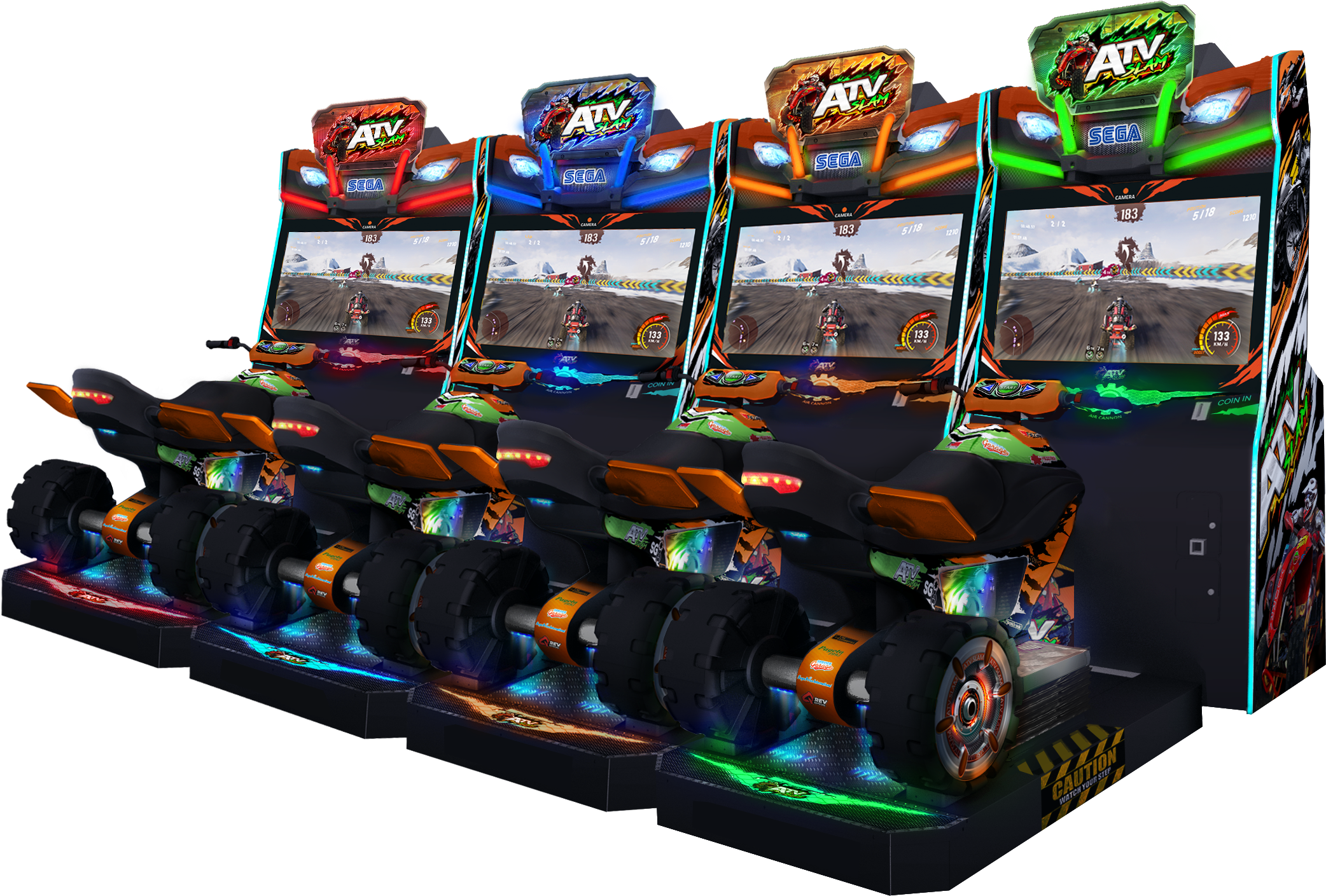Sega Atv Slam Clipart (2183x2183), Png Download