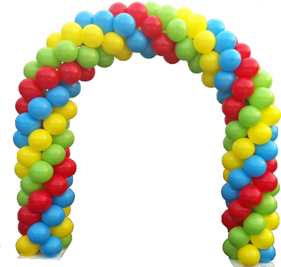 Balloon Arch - Balloon Arch Png Clipart (1024x950), Png Download