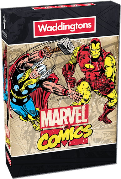 Marvel - Playing Cards - Marvel Retro Playing Cards Clipart (600x600), Png Download