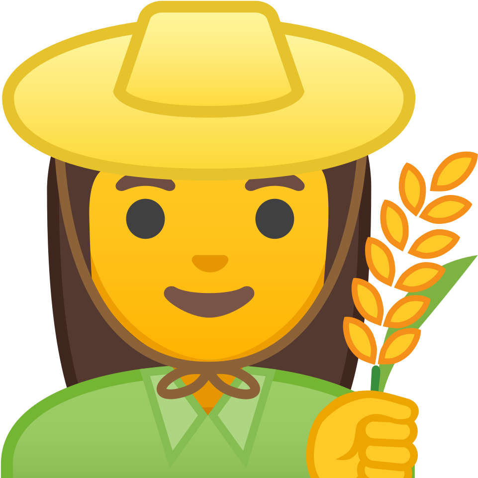 Download Svg Download Png - Farmer Icon Clipart (1024x1024), Png Download