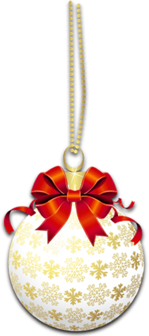 Free Png White Transparent Christmas Ball With Red - Christmas Red Ball Transparent Background Clipart (480x1080), Png Download