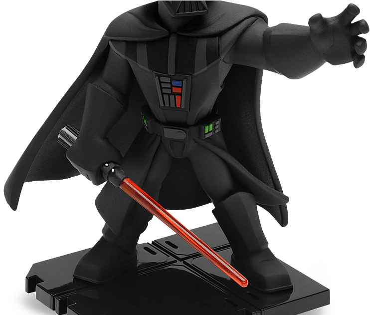 Darth Vader Fig - Figurki Disney Infinity Star Wars Clipart (1000x630), Png Download