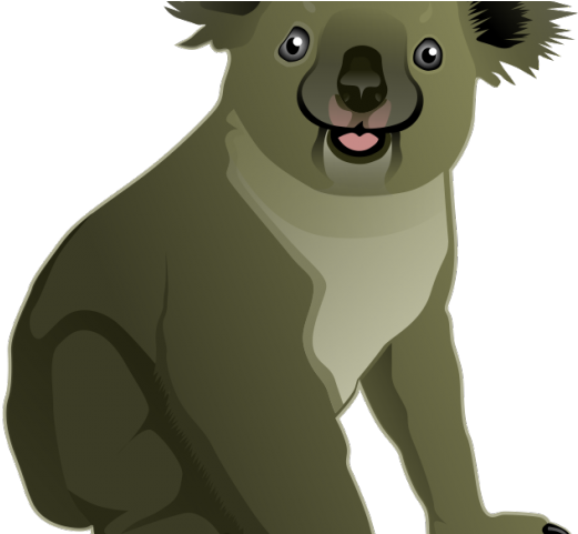 Koala Bear Clipart Tree Clipart - Koala Clipart - Png Download (640x480), Png Download
