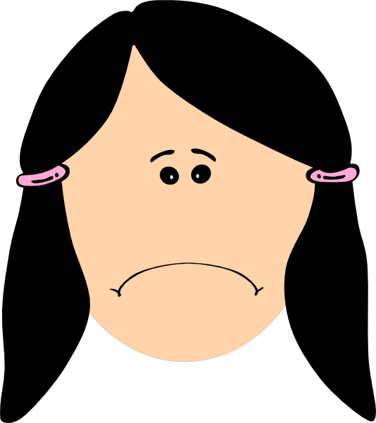 Sad Png Clipart (534x600), Png Download