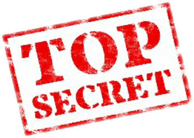 Top Secret Sticker Png Clipart (672x480), Png Download