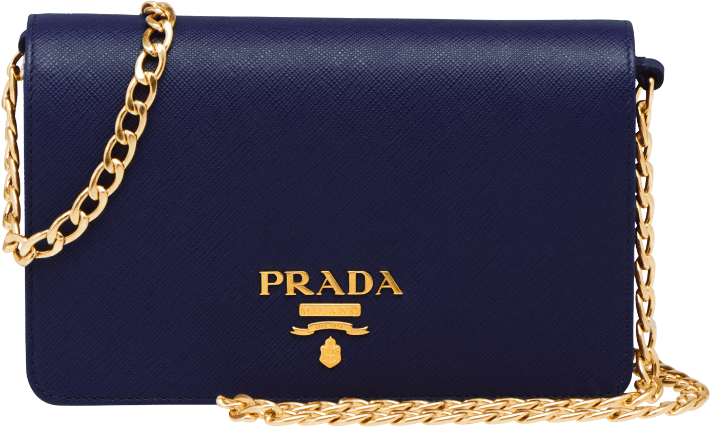 Prada Saffiano Chain Bag Clipart (2400x2400), Png Download