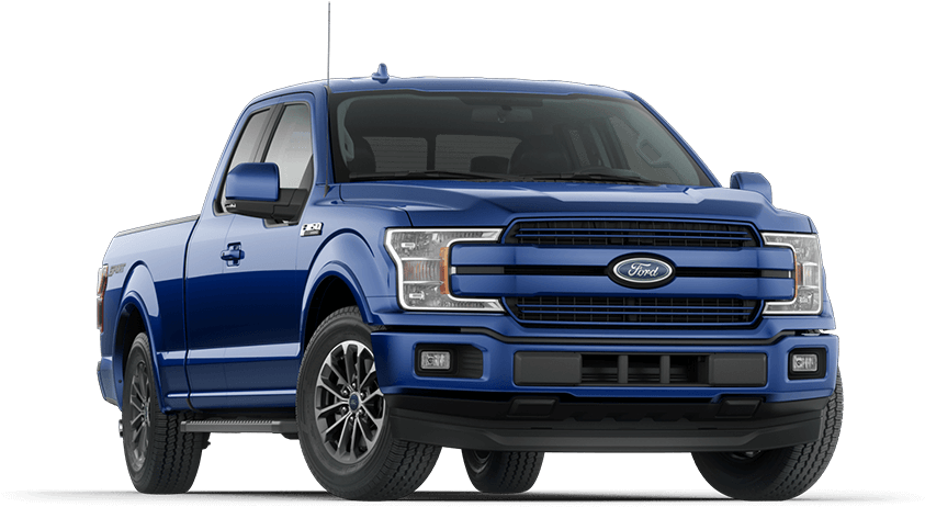 Lightning Blue - 2018 F150 Lariat Blue Clipart (1000x500), Png Download