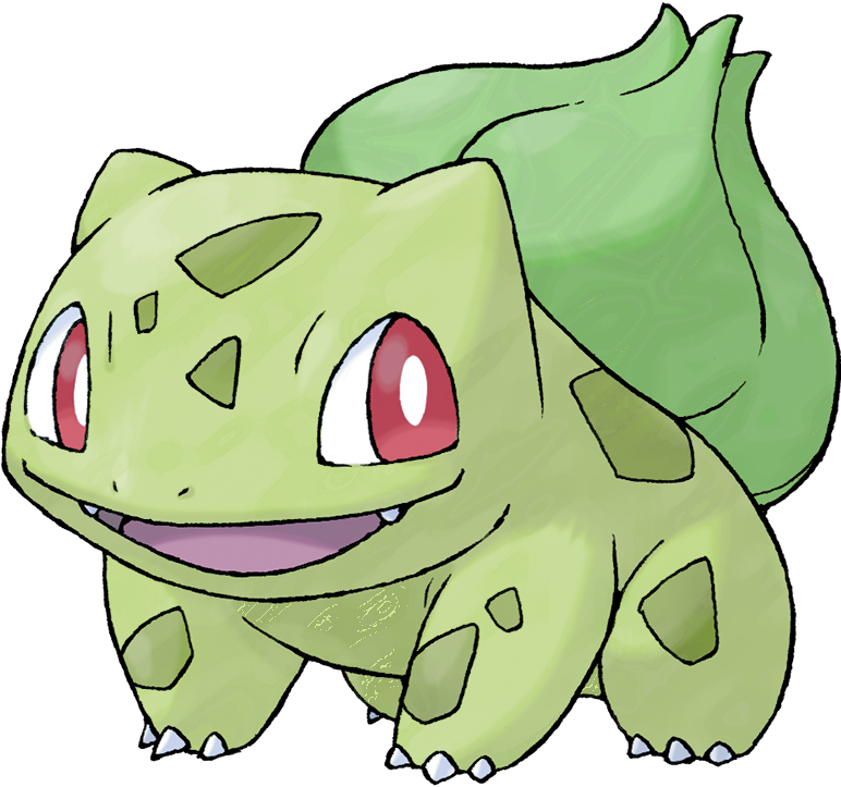 001 Bulbasaur Shiny Clipart (772x723), Png Download