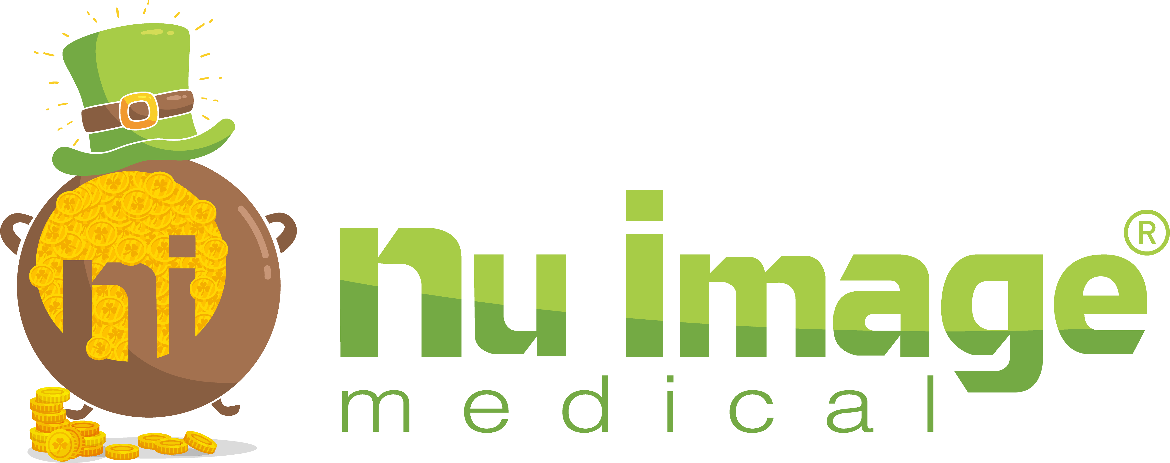 Nu Image St Patrick - Graphic Design Clipart (5994x2298), Png Download