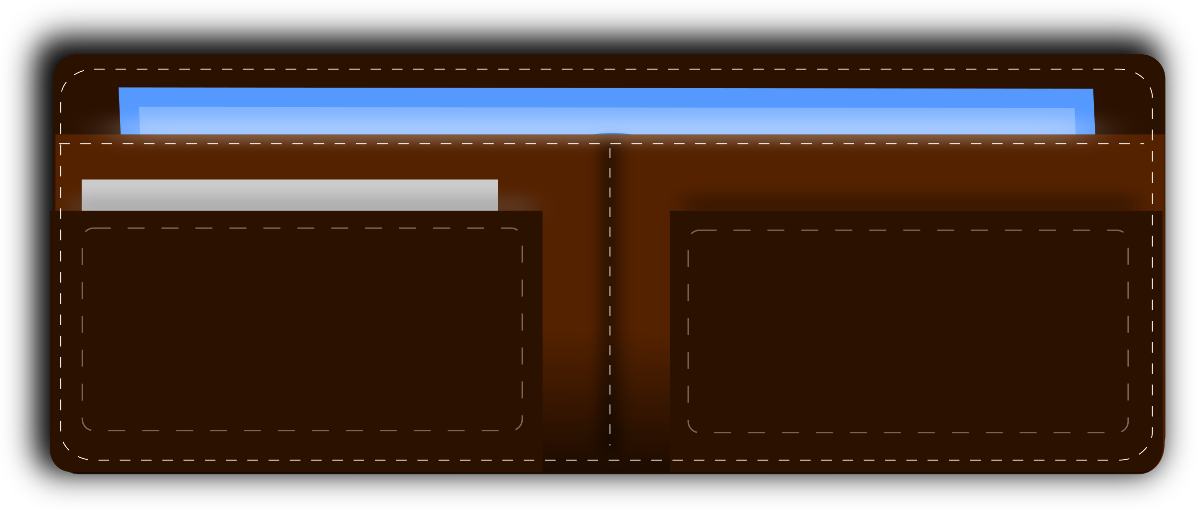 Wallet Png Clipart (2400x1024), Png Download