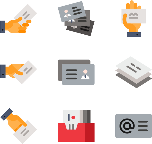 Business Card - Carmine Clipart (600x564), Png Download