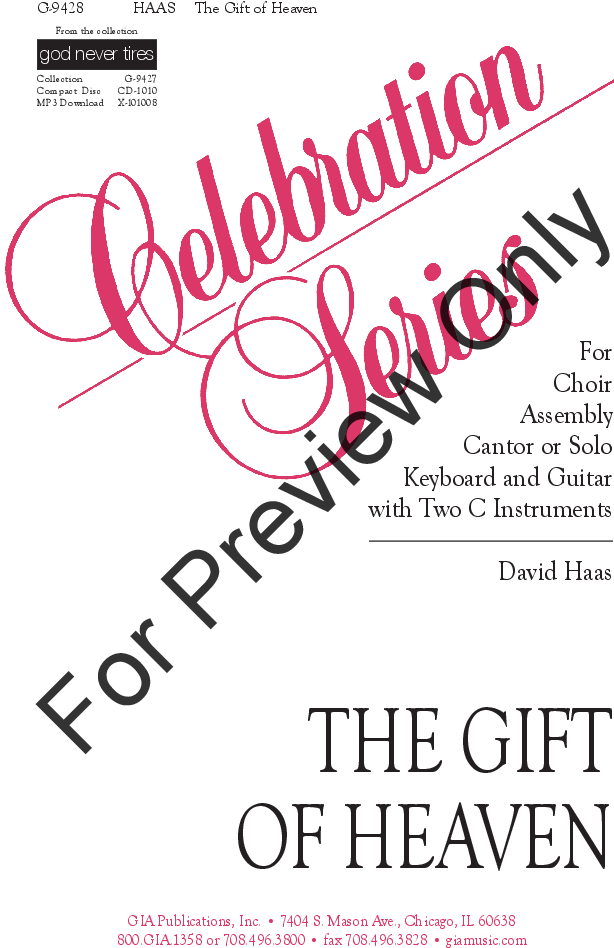 The Gift Of Heaven Thumbnail The Gift Of Heaven Thumbnail - Calligraphy Clipart (684x1008), Png Download