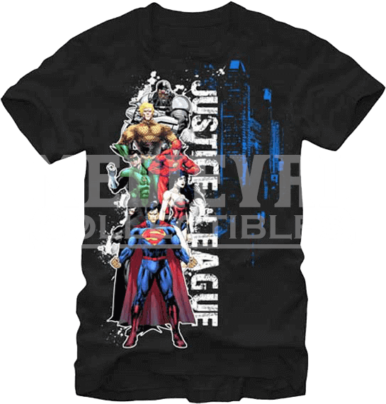 Justice League Assembled T Shirt - Starwars Christmas T Shirt Clipart (576x576), Png Download