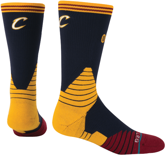 Stance Cavs Logo M559c5lcca-black - Kaos Kaki Basket Merah Clipart ...