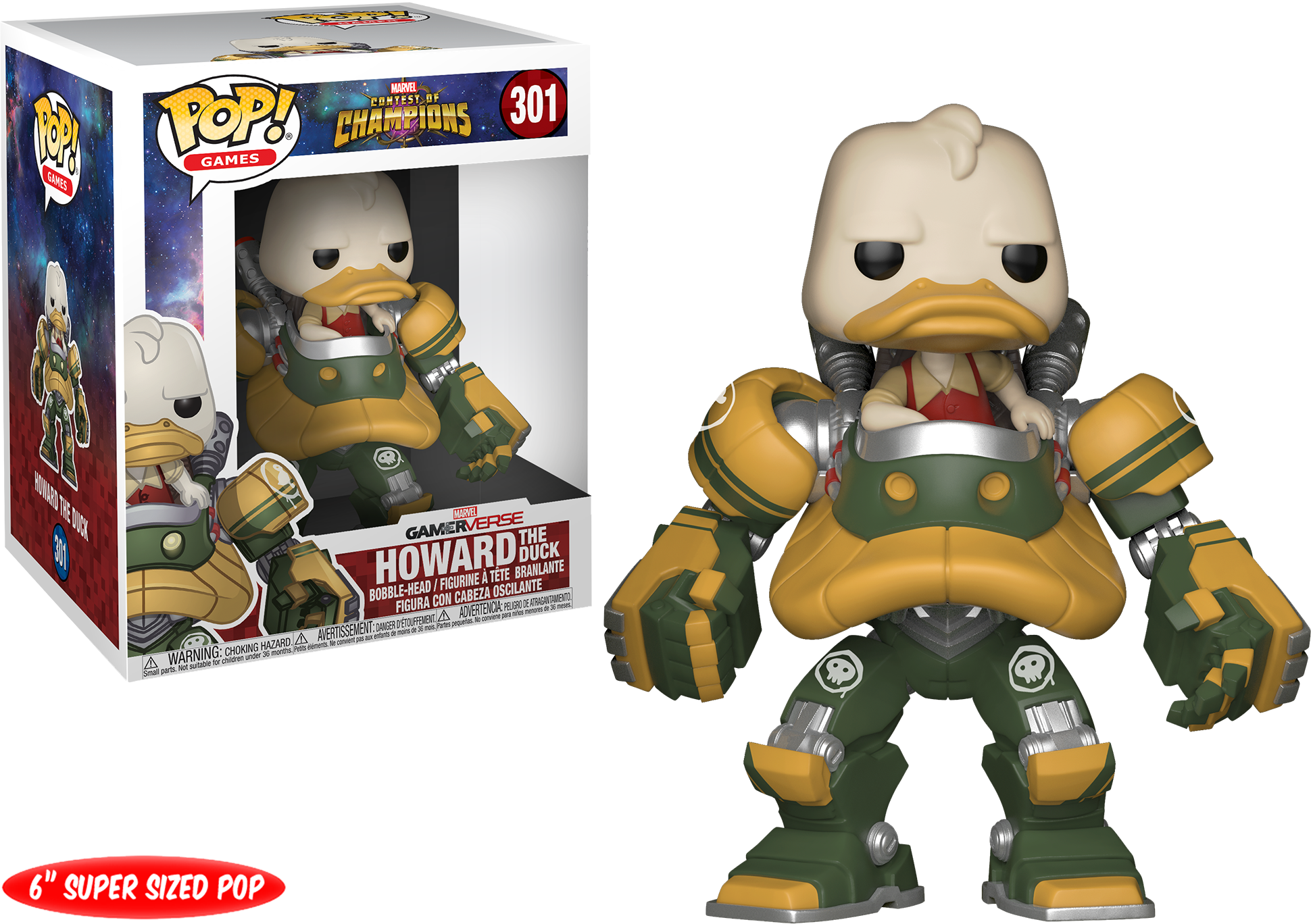Funko 13086 Pop Games - Marvel Contest Of Champions Funko Clipart (1940x1368), Png Download