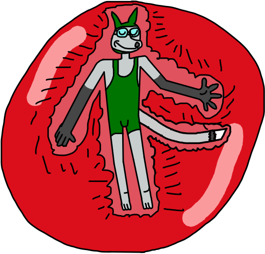 Ghost's Red Balloon - Blue Peace Sign Clipart (600x600), Png Download