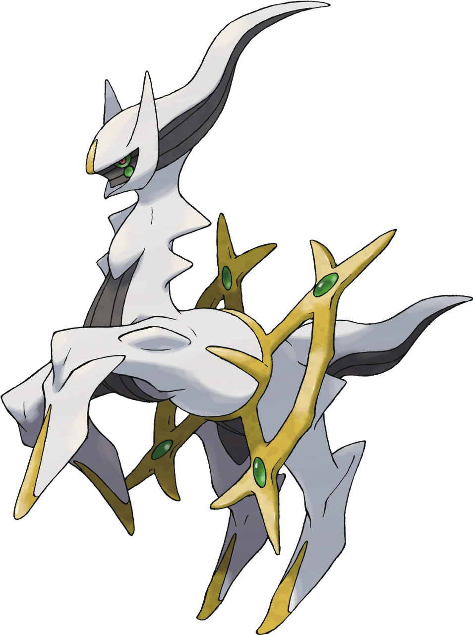 493 Kb Png - Arceus Pokemon Clipart (1200x1200), Png Download