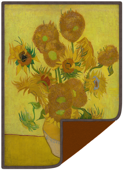 Sunflowers Smart Cloth - Van Gogh Museum Clipart (600x600), Png Download
