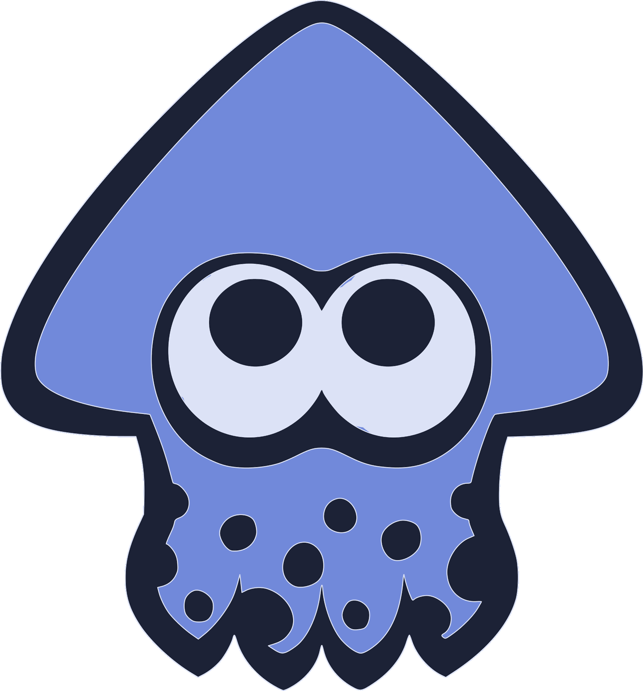 1280 X 1375 13 - Splatoon Squid Png Clipart (1280x1375), Png Download