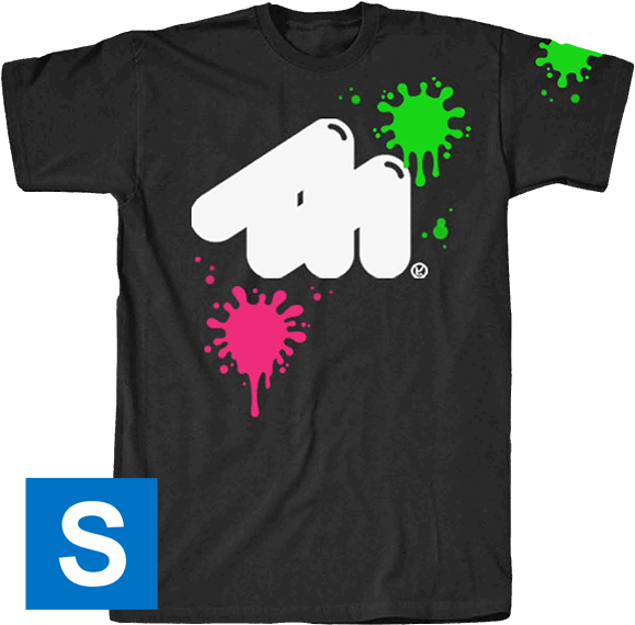 Bubble Splat Mens T-shirt - Active Shirt Clipart (600x600), Png Download