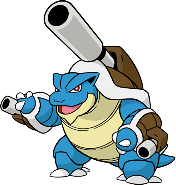 009blastoise Mega Dream - Pokemon Kanto Starters Mega Clipart (564x592), Png Download