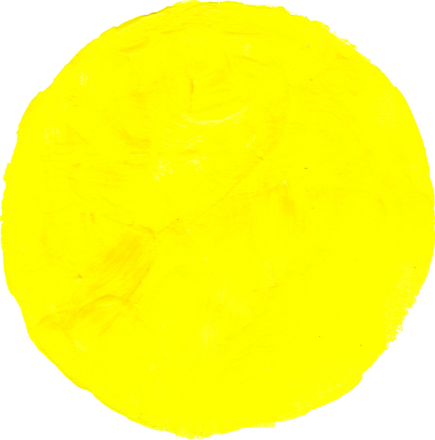 15 Paint Circles - Yellow Dots Clipart (612x619), Png Download