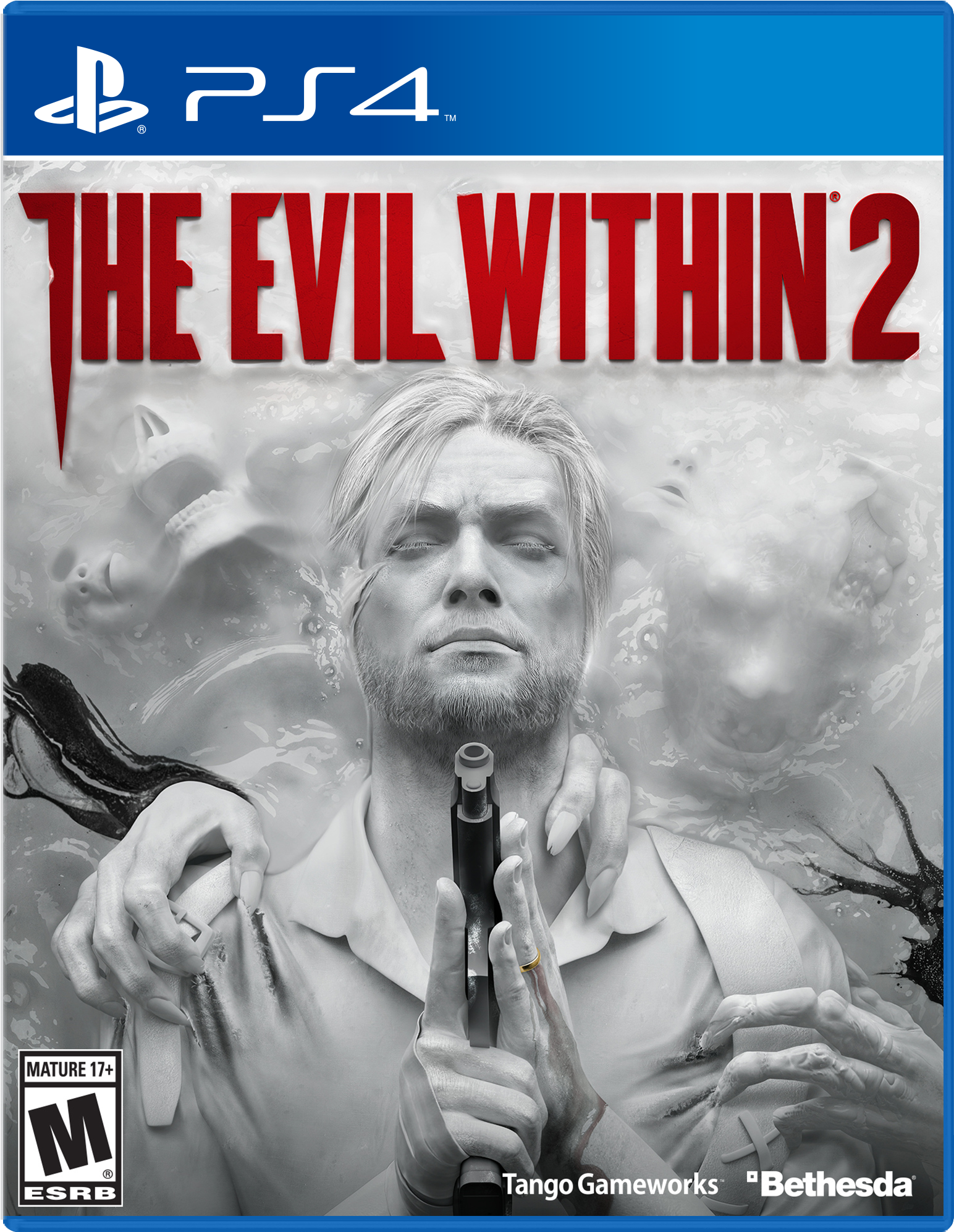 The Evil Within 2, Bethesda, Playstation 4, - Evil Within 2 Ps4 Clipart (1650x2250), Png Download